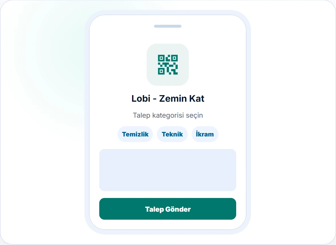 QR Talep